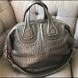 ❌SOLD❌ GIVENCHY Croc Stamped Large Nightingale